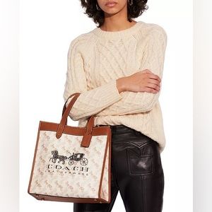 Coach Horse and Carriage Field Tote